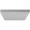Ekena Millwork 3"W x 16"D Logan Hidden Support Steel Bracket w/ 12" Support Depth, Hammered White BKTM03X16LOHWH - alternate 8
